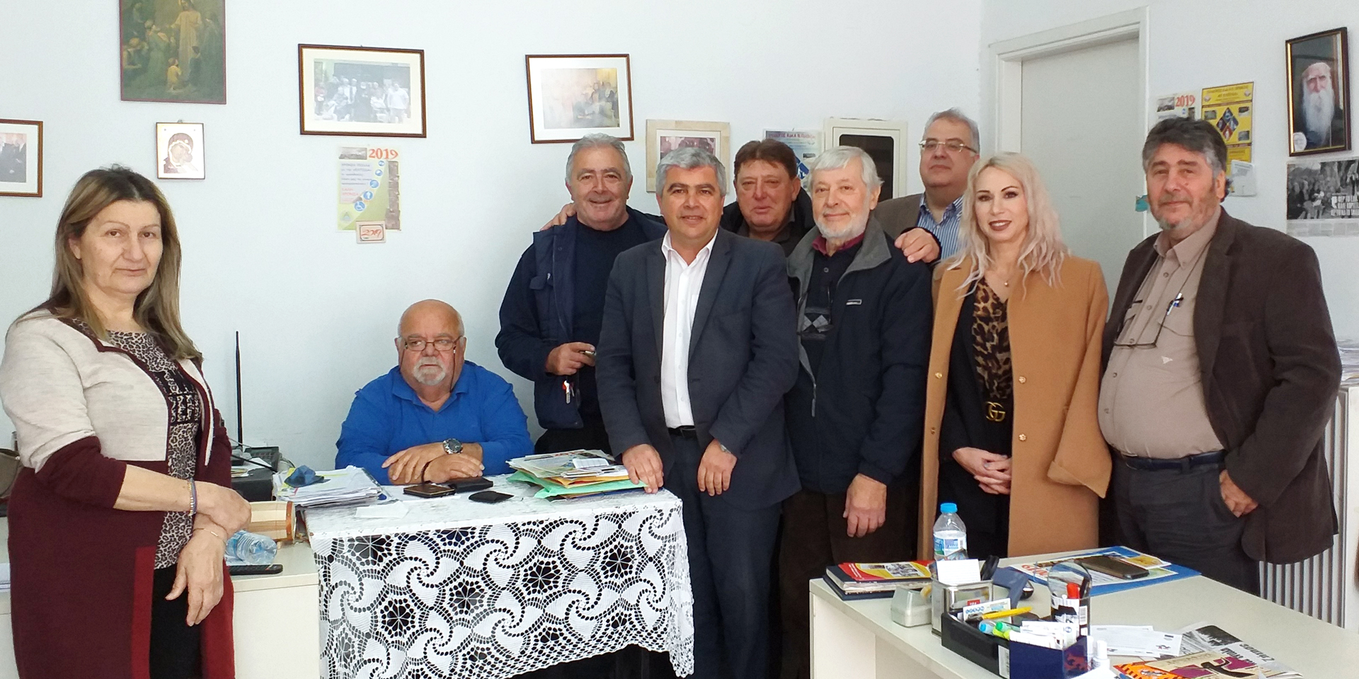 Επίσκεψη ενημέρωσης & συνεργασίας του Υπ. Δημάρχου κ. Νίκου Γεωργάκου στο Σωματείο Ατόμων με Αναπηρία «Η Ελπίδα» συνοδεία υποψηφίων του συνδυασμού «ΔΗΜΟΣ ΤΗΣ ΚΑΡΔΙΑΣ ΜΑΣ!»