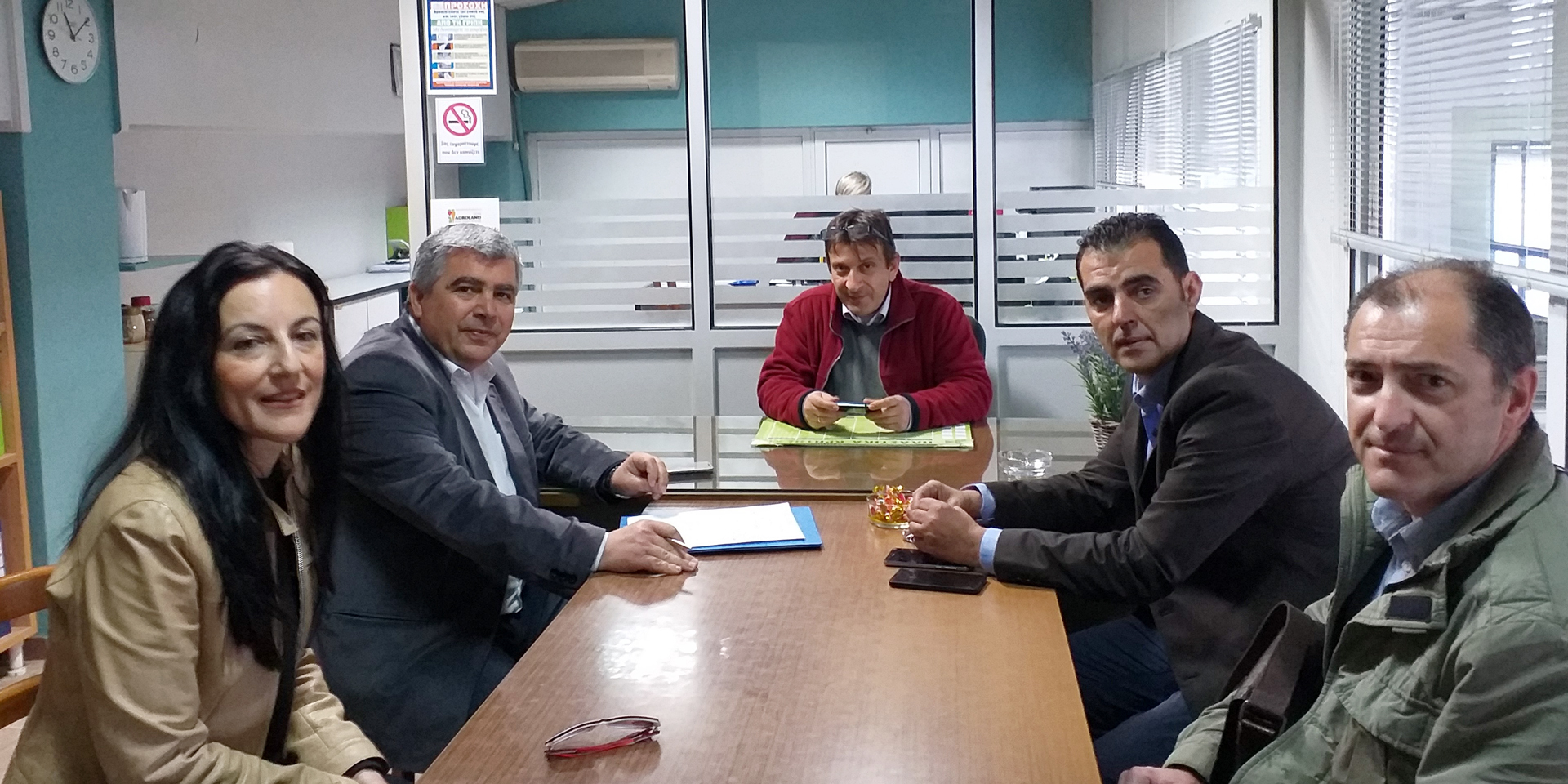 Επίσκεψη ενημέρωσης & συνεργασίας του Υπ. Δημάρχου κ. Νίκου Γεωργάκου στους Αγροτικούς Συνεταιρισμούς στη ΒΙΠΕ Πρέβεζας συνοδεία υποψηφίων του συνδυασμού «ΔΗΜΟΣ ΤΗΣ ΚΑΡΔΙΑΣ ΜΑΣ!»
