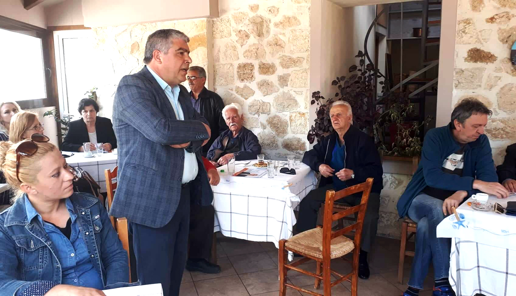 Περιοδεία σε Καμαρίνα, Κρυοπηγή και Εκκλησιές του Υποψήφιου Δημάρχου Πρέβεζας κ. Νίκου Γεωργάκου και των υποψηφίων δημοτικών συμβούλων του συνδυασμού «ΔΗΜΟΣ ΤΗΣ ΚΑΡΔΙΑΣ ΜΑΣ!»