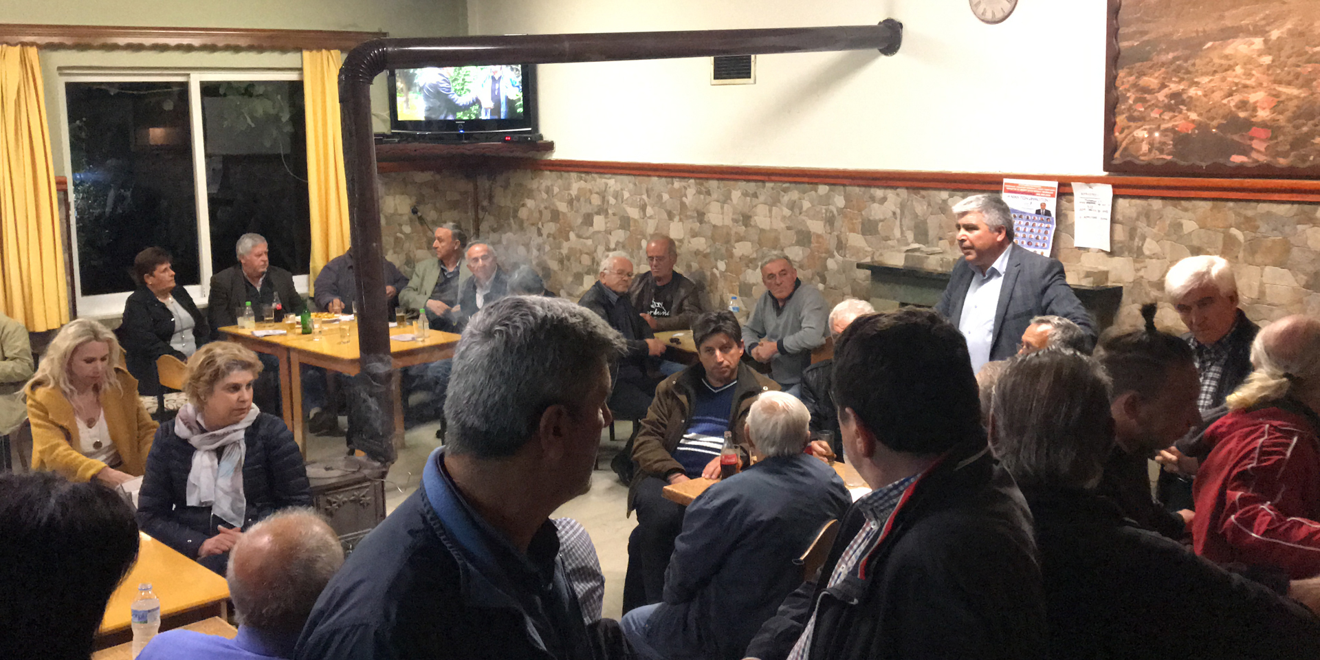 Περιοδεία Νίκου Γεωργάκου και Υπ. Δημοτικών Συμβούλων σε Καστροσυκιά, Λυγιά, Βράχο και Χειμαδιό με ιδιαίτερη συμμετοχή αλλά και συγκίνηση